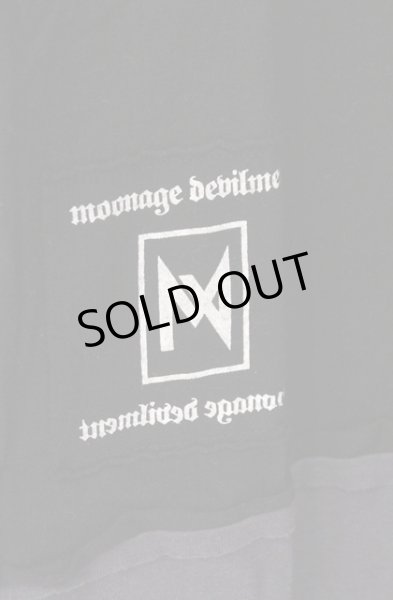 画像2: Moonage Devilment / 2TONE L/S カットソー 44 ブラックｘチャコール O-26-02-15-019-Mo-to-YM-OS (2)