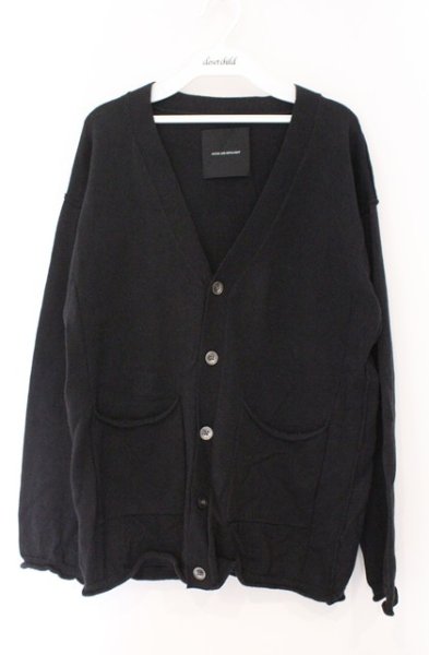 画像1: Moonage Devilment / BIG カーディガン 44 ブラック O-26-02-15-020-Mo-to-YM-OS (1)