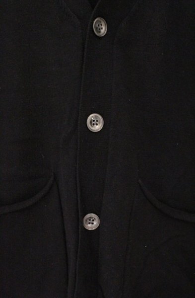 画像2: Moonage Devilment / BIG カーディガン 44 ブラック O-26-02-15-020-Mo-to-YM-OS (2)