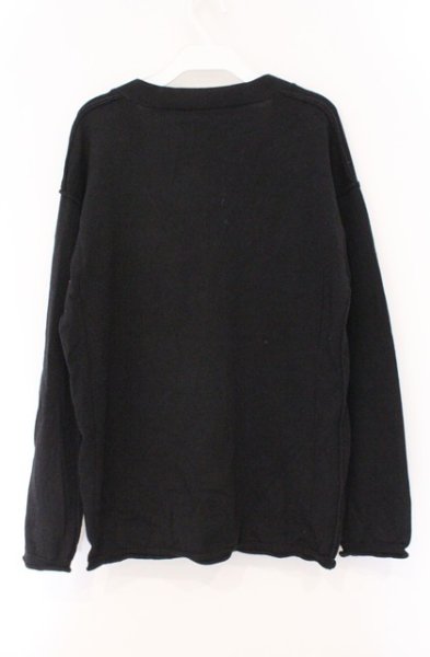 画像3: Moonage Devilment / BIG カーディガン 44 ブラック O-26-02-15-020-Mo-to-YM-OS (3)