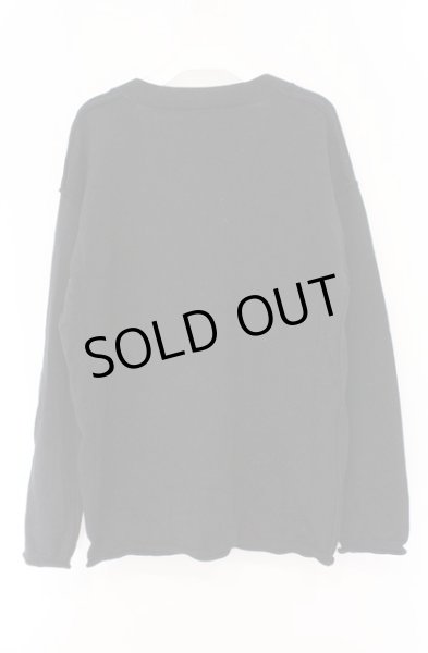 画像3: Moonage Devilment / BIG カーディガン 44 ブラック O-26-02-15-020-Mo-to-YM-ZT0218X (3)