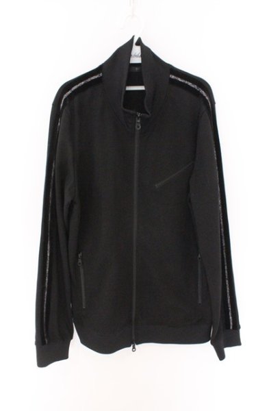 画像1: NO ID. / ベロアサイドライントラックジャージジャケット 2 ブラック O-26-02-16-003-NO-ja-YM-OS (1)
