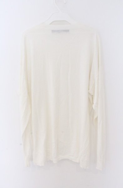 画像3: NO ID. / CRSニットロンフレッシュ加工C/N-BIG ONE ホワイト O-26-02-16-011-NO-ja-YM-OS (3)