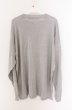 画像3: NO ID. / CRSニットロンフレッシュ加工C/N-BIG ONE グレー O-26-02-16-012-NO-ja-YM-OS (3)