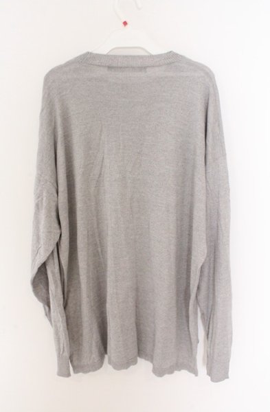 画像3: NO ID. / CRSニットロンフレッシュ加工C/N-BIG ONE グレー O-26-02-16-012-NO-ja-YM-OS (3)