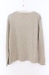 画像3: TORNADO MART / ヘンリーネックアクリルコットンニットソー  ライトブラウン O-26-02-16-013-TO-to-YM-OS (3)