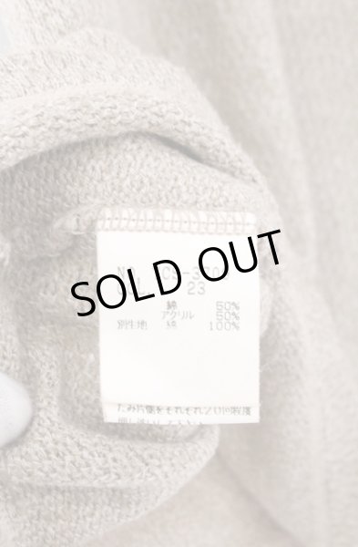 画像4: TORNADO MART / ヘンリーネックアクリルコットンニットソー  ライトブラウン O-26-02-16-013-TO-to-YM-ZT007 (4)