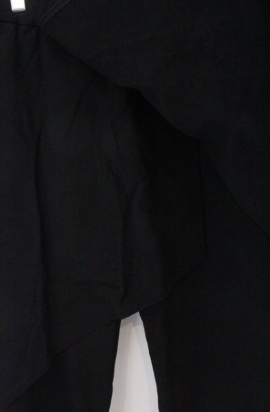 画像2: NO ID. BLACK / ラップバギーアンクルパンツ 2 ブラック O-26-02-16-016-NO-pa-YM-OS (2)