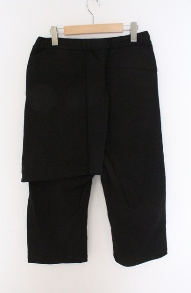 画像3: NO ID. BLACK / ラップバギーアンクルパンツ 2 ブラック O-26-02-16-016-NO-pa-YM-OS (3)