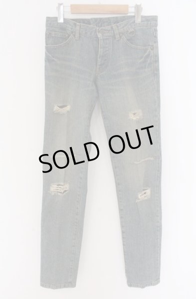 画像1: TORNADO MART / ステッチリペアダメージデニムパンツ M インディゴ O-26-02-16-019-TO-pa-YM-OS (1)