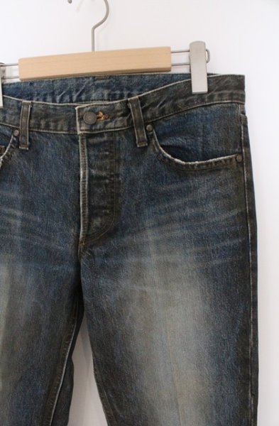 画像2: SHELLAC / コーティングダメージデニムパンツ 48 インディゴ O-26-02-16-020-SH-pa-YM-OS (2)