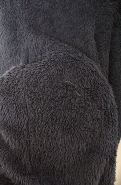 画像2: NO ID. / ボアパイルロングプルパーカー 2 ネイビー O-26-02-18-022-NO-to-YM-OS (2)