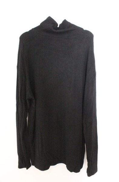 画像5: NO ID. / 起毛テレコハイネックプルオーバー 1 ブラック O-26-02-18-023-NO-to-YM-OS (5)