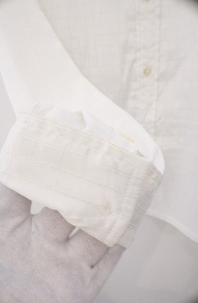 画像3: 5351pour les Hommes / ジャガードタイルシャツ 2 ホワイト O-26-02-18-025-53-sh-YM-OS (3)