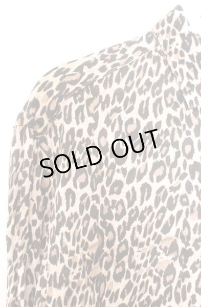 画像2: ZARA / レギュラーフィットレオパードシャツ EU S ブラウン O-26-02-18-027-ZA-sh-YM-ZT0222F (2)