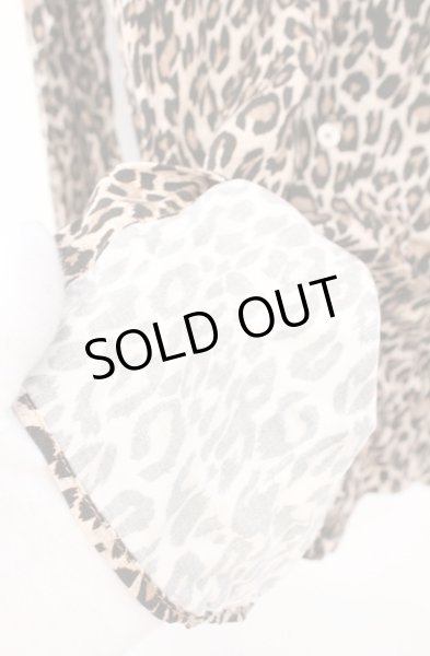 画像3: ZARA / レギュラーフィットレオパードシャツ EU S ブラウン O-26-02-18-027-ZA-sh-YM-ZT0222F (3)