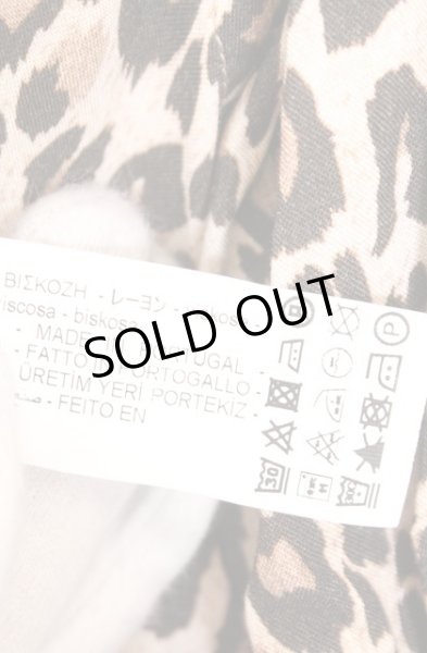 画像4: ZARA / レギュラーフィットレオパードシャツ EU S ブラウン O-26-02-18-027-ZA-sh-YM-ZT0222F (4)