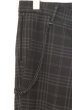画像2: ZARA / チェーン付き裾ZIPタータンスキニーパンツ EU 36 ブラック O-26-02-18-028-ZA-pa-YM-OS (2)
