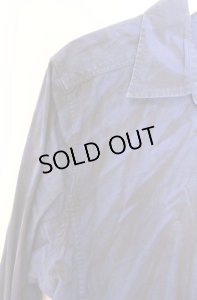 画像2: CIVARIZE / Brushコーティングしわ加工シャツ 46 ブルー O-26-02-18-004-CI-sh-YM-ZT341 (2)