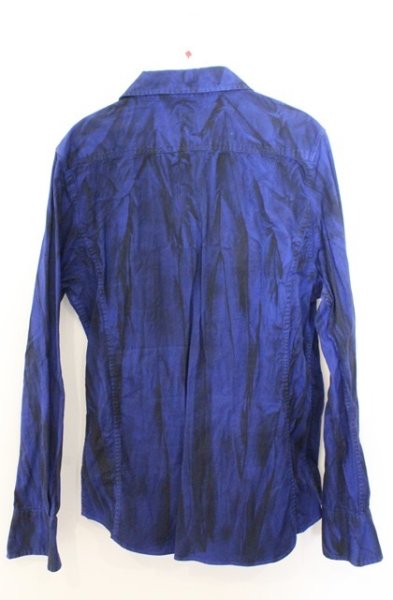 画像5: CIVARIZE / Brushコーティングしわ加工シャツ 46 ブルー O-26-02-18-004-CI-sh-YM-OS (5)