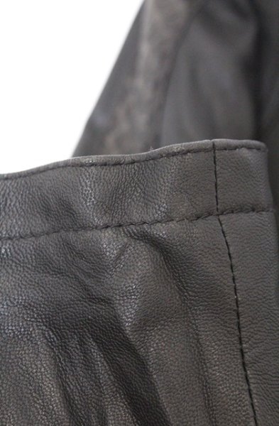 画像3: TORNADO MART / ゴートプルアップライダースジャケット M ブラック O-26-02-18-001-TO-ja-YM-OS (3)