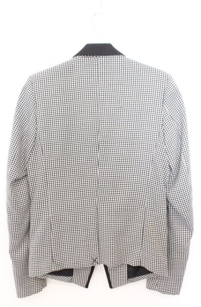 画像5: CIVARIZE / Leverage切り替えTRストレッチテーラードジャケット 44 ブラックｘホワイト O-26-02-18-006-CI-ja-YM-OS (5)