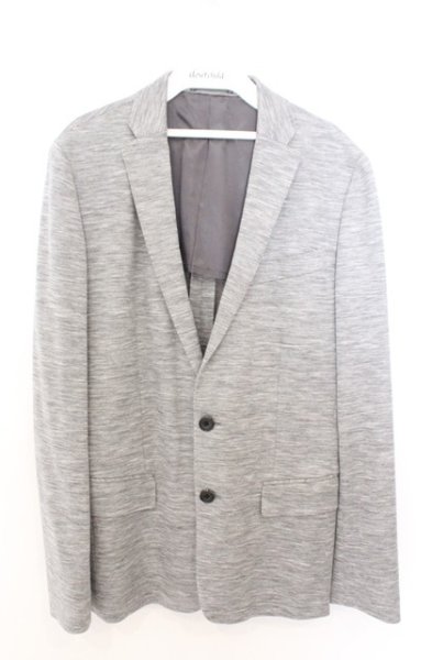 画像1: Zero by TORNADO MART / 麻コットンカノコジャケット L グレー O-26-02-18-007-Ze-ja-YM-OS (1)