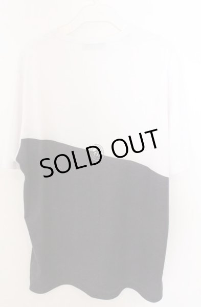 画像5: BUFFALO BOBS / CHOP CHOP(チョップチョップ) Vネック香水プリントTシャツ 3-4 ブラックｘホワイト O-26-02-18-010-BU-ts-YM-ZT375 (5)