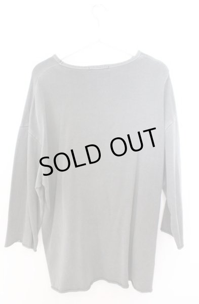 画像5: GOSTAR DE FUGA / カットソー.ピグメント加工ドロップショルダー七分袖 46 グレー O-26-02-18-013-GO-to-YM-OS (5)