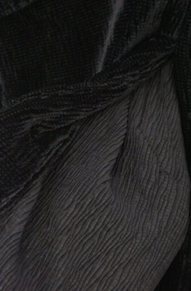 画像3: NO ID. / ベロアワッシャーマルチポケットブルゾン ONE ブラック O-26-02-18-017-NO-ja-YM-OS (3)