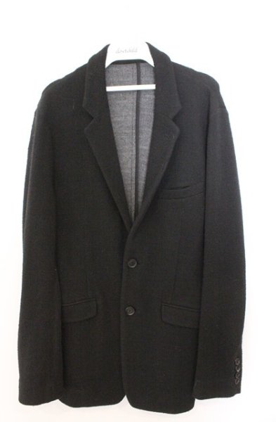 画像1: NO ID. / ストレッチジャージー2Bテーラードジャケット 1 ブラック O-26-02-18-018-NO-ja-YM-OS (1)