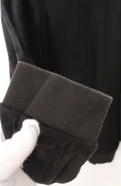 画像2: NO ID. / エコファー切替ドルマンスリーブC/Nプルオーバー 1 ブラック O-26-02-18-020-NO-to-YM-OS (2)