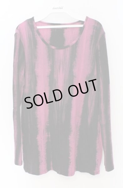 画像1: SEANA / ストライプブリーチカットソー L ピンクｘブラック O-26-02-22-021-SE-ts-YM-ZT0302R (1)