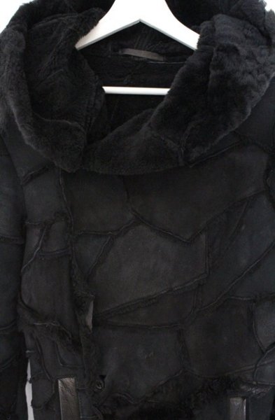 画像2: 14th Addiction / MOUTON COAT（ムートンコート） 1 ブラック O-26-02-22-002-14-ou-YM-OS (2)