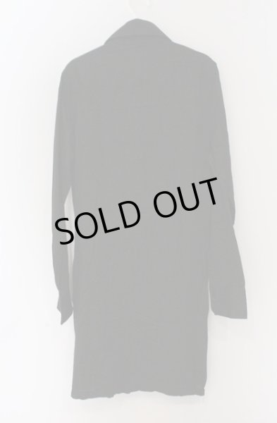 画像3: SEANA / サイドZIPロングシャツ L ブラック O-26-02-22-024-SE-sh-YM-OS (3)