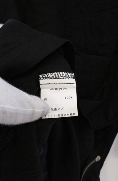 画像4: SEANA / サイドZIPロングシャツ L ブラック O-26-02-22-024-SE-sh-YM-OS (4)