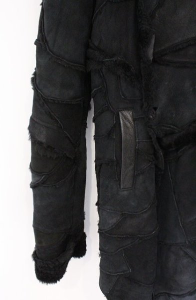 画像3: 14th Addiction / MOUTON COAT（ムートンコート） 1 ブラック O-26-02-22-002-14-ou-YM-OS (3)