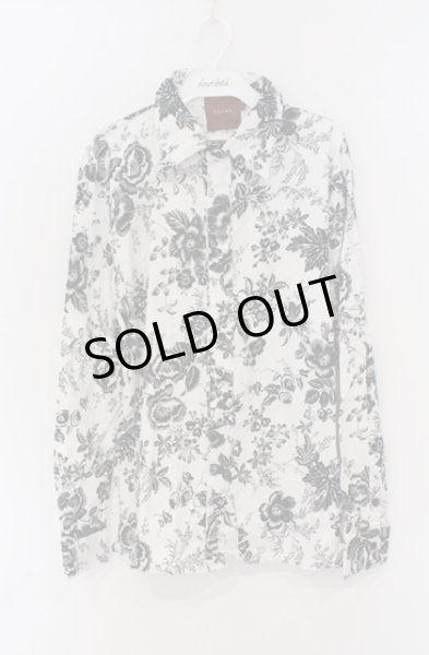 画像1: SEANA / フラワークインクルシャツ L ホワイト O-26-02-22-028-SE-sh-YM-OS (1)