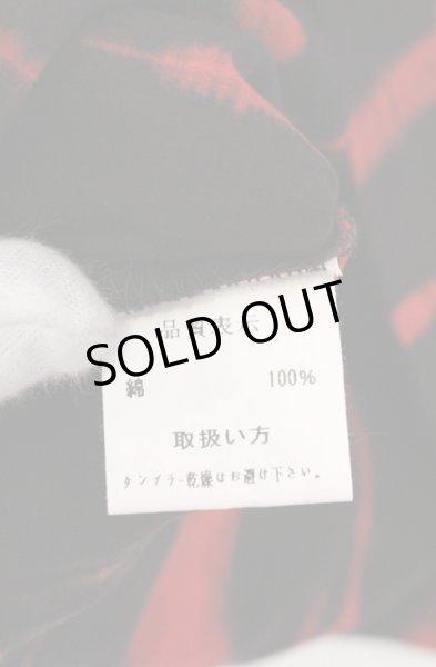 画像3: SEANA / ストライプブリーチTシャツ L ブラックｘレッド O-26-02-22-029-SE-ts-YM-OS (3)