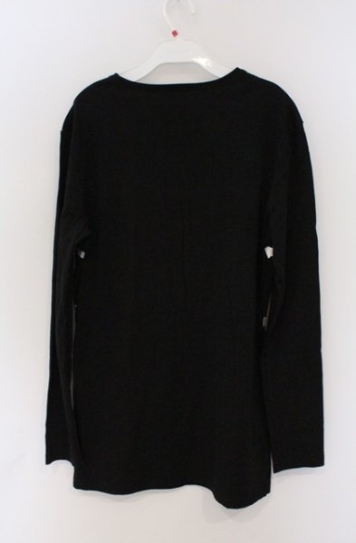 画像3: SEANA / 箔ボーダーカットソー XL ブラック O-26-02-22-032-SE-to-YM-OS (3)