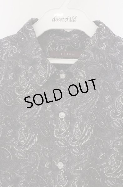 画像2: SEANA / ペイズリーシャツ M パープル O-26-02-22-036-SE-sh-YM-OS (2)