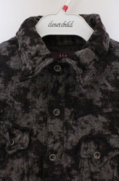 画像2: SEANA / クインクルブリーチシャツ L グレー系 O-26-02-22-038-SE-sh-YM-OS (2)