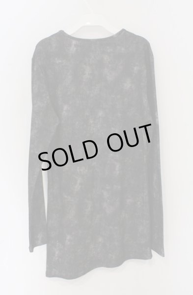 画像3: SEANA / シャドー総柄Uネックカットソー L グレー O-26-02-22-039-SE-to-YM-OS (3)