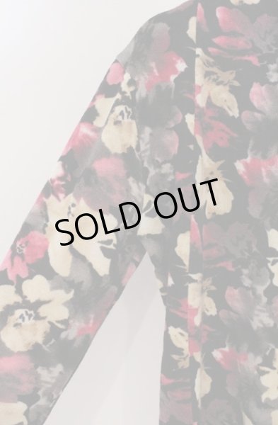 画像2: SEANA / フラワー総柄ニットカーディガン  マルチ O-26-02-22-042-SE-to-YM-OS (2)