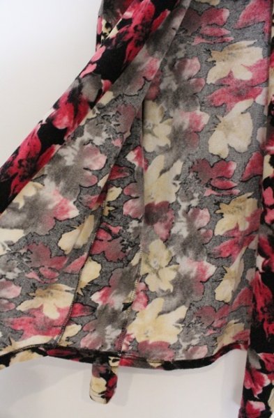 画像3: SEANA / フラワー総柄ニットカーディガン  マルチ O-26-02-22-042-SE-to-YM-OS (3)