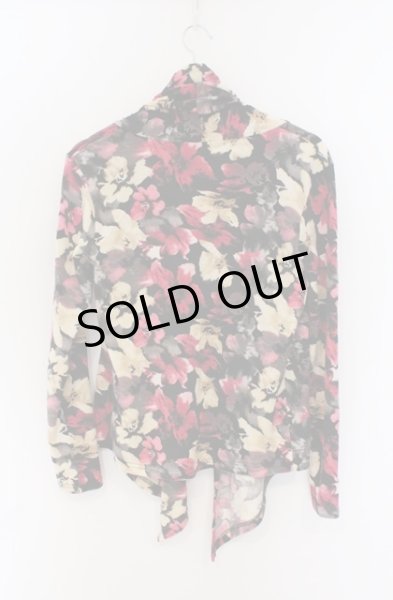 画像4: SEANA / フラワー総柄ニットカーディガン  マルチ O-26-02-22-042-SE-to-YM-OS (4)