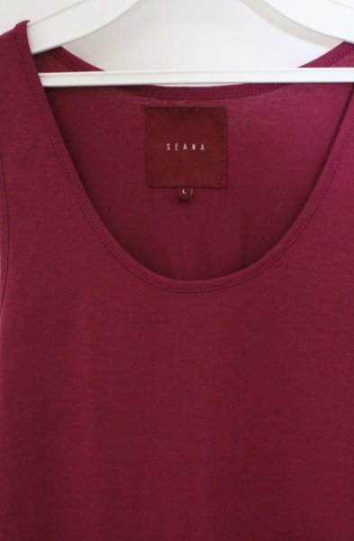 画像2: SEANA / ロングタンクトップ L パープル O-26-02-22-044-SE-to-YM-OS (2)