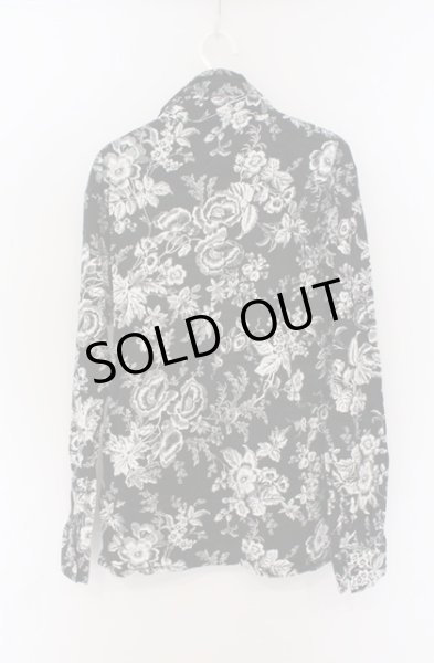 画像3: SEANA / モノトーン総柄ストレッチシャツ L ブラック O-26-02-22-045-SE-sh-YM-OS (3)