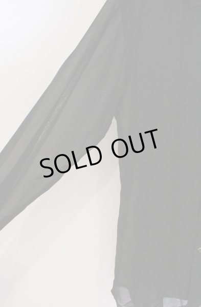 画像3: CIVARIZE / Lies シフォンシャツ 46 ブラック O-26-02-22-049-CI-sh-YM-ZT0302R (3)