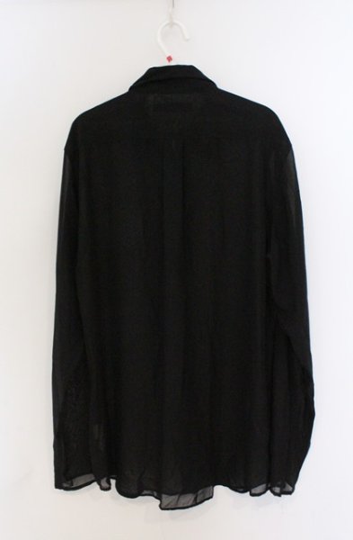 画像4: CIVARIZE / Lies シフォンシャツ 46 ブラック O-26-02-22-049-CI-sh-YM-OS (4)